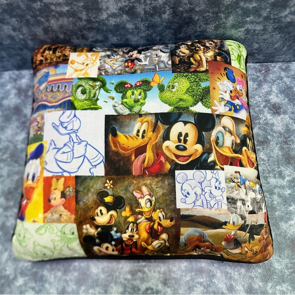 Disney Parks Multicolor Character Pillow - Picture 3 of 5